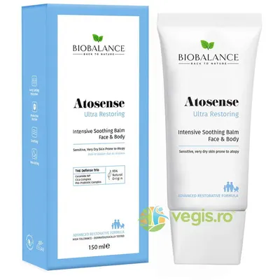 Balsam Intensiv Calmant pentru Pielea Sensibila Atosense Ultra Restoring 150ml