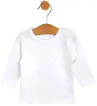 Bluză pentru bebeluși cu mâneci lungi Rainy - Snowflake, alb, 62 cm, 2-4 luni