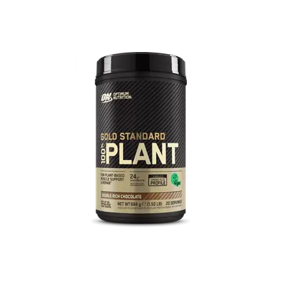 Proteine vegetale Gold Standard 100% Plant cu aroma de ciocolata, 684g, Optimum Nutrition