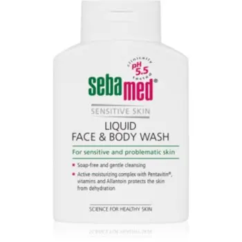 Sebamed Face & Body Wash Sensitive Skin lotiune delicata pentru spalarea fetei si a corpului pentru piele sensibila