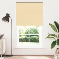 vidaXL Jaluzea cu role opace Bej 135x230 cm Lățime material 131,6 cm