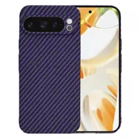 Husa pentru Google Pixel 9 Pro, Techsuit, Carbonite FiberShell, Mov