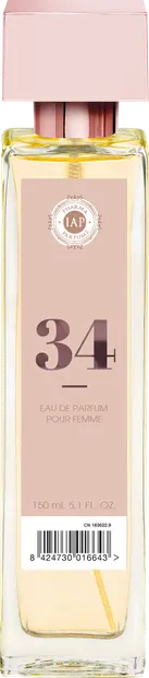 Apa de parfum pentru femei Nr. 34, 150ml, IAP Pharma