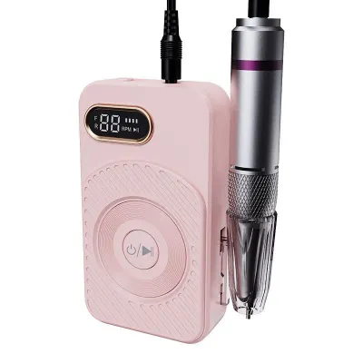 Freza Electrica Profesionala Reincarcabila BQ-110 | 45.000 RPM | Roz