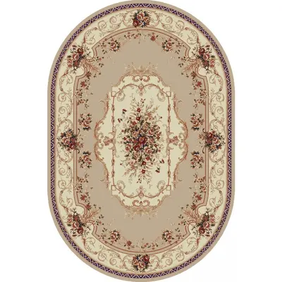 Covol Oval, 100 x 200 cm, Bej / Crem, Lotos 507