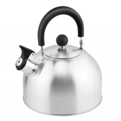 Ceainic Inox cu Fluier, Exterior Polishat, Capacitate 3 l