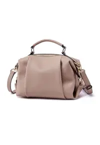 Geanta bowler de piele Celine - Maro camel