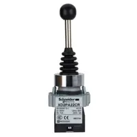 Joystick controller, Easy Harmony XB2, plastic, 22mm, 2 directii, centru cu revenire, 2NO