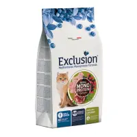 EXCLUSION Mediterraneo Monoprotein Formula Sterilised, Pui, hrană uscată monoproteică pisici sterilizate, 12kg