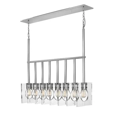 Lampa suspendata Ludlow 8 Light Pendant – Polished Nickel