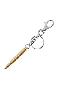 Breloc - imitatie glont - alama - 6cm