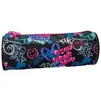 Penar tip etui, 1 fermoar, 21x7x7cm, Grafitti, PE701, Daco