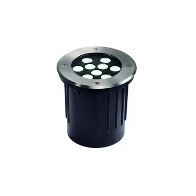 DASAR 9x1W,inox,lumina calda