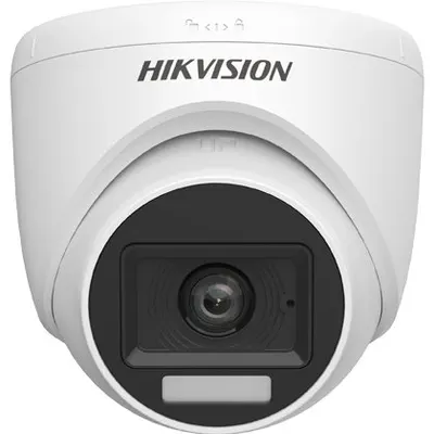 Camera analog 4K, lentila 2.8mm, IR 20m, WL 20m, TVI/AHD/CVI/CVBS - HIKVISION DS-2CE76U0T-LPF-2.8mm
