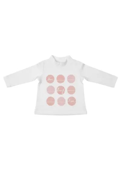 Bluza din amestec de bumbac cu imprimeu grafic
