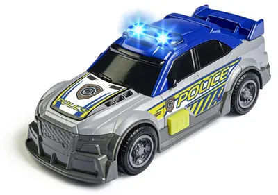 Jucarie pentru copii Dickie Toys - Masina de politie, cu sunete si lumini