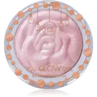 J.Cat Beauty You Glow Girl iluminator compact culoare 106 Bella Rose 8.5 g