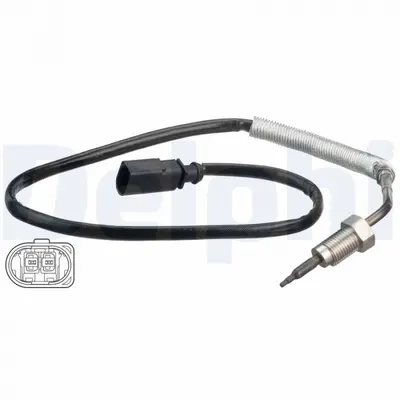 Senzor temperatura evacuare (inainte de turbo) potrivit AUDI A3, Q2, Q3, TT; CITROEN BERLINGO MINIVAN; SEAT ALHAMBRA, ATECA, LEON, LEON SC, LEON ST, TARRACO; SKODA KAROQ, KODIAQ 1.4 2.0D 07.96