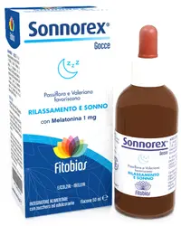 Sonnorex Gocce Pentru adormire mai rapidă și somn odihnitor, picături, 50 ml, Fitobios