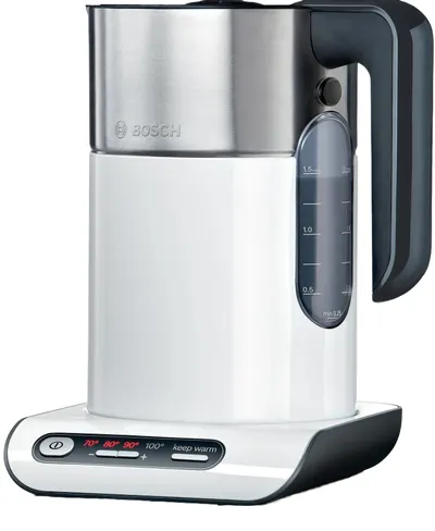 Ceainic electric Bosch - TWK8611P, 2400 W, 1,5 l, alb