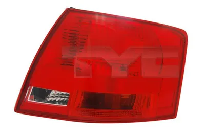 Stop tripla lampa spate stanga potrivit AUDI A4 COMBI 2004-2008 - ( exterior , Semnalizator portocaliu, culoare sticla: rosu)