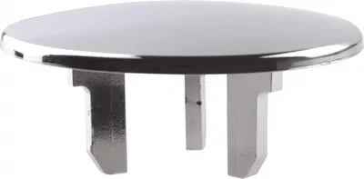Dop preaplin decorativ, pentru chiuvete din granit, crom, Deante