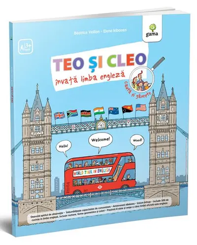 Teo și Cleo învață limba engleză - Paperback brosat - ***