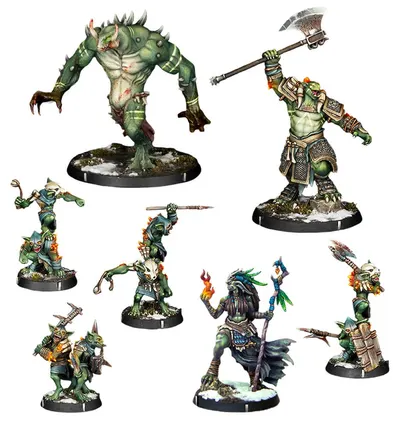 Extensie de joc de societate Eldfall Chronicles: Northern Wind - Goblin Wartribe Expansion