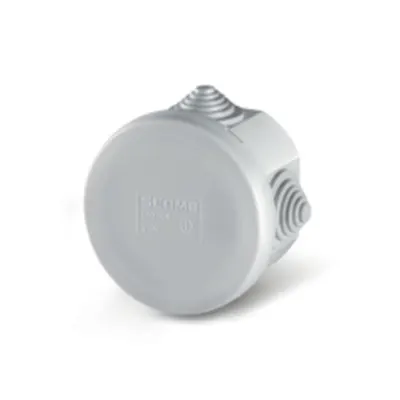 Doza de legaturinø65x40mm IP55 GW 650°C HALOGEN FREE GREY ENGINEERING PLASTIC