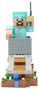 Holder EXG Games: Minecraft - Steve in Diamond Armour, 20 cm
