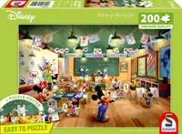 Puzzle Schmidt de 200 de piese – Mickey și Minnie la școală