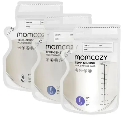 Pungi Momcozy pentru depozitarea laptelui matern - MS029, 60 bucăți
