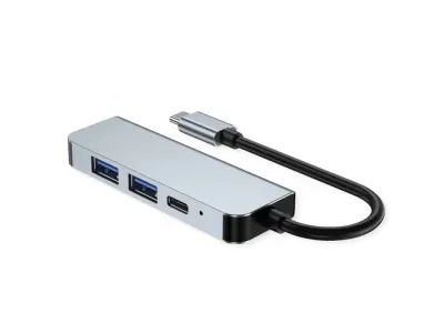 Docking station USB type C la HDMI 4K30Hz/1xUSB 3.2-A/1x USB 2.0-A + PD, Value 12.99.1146