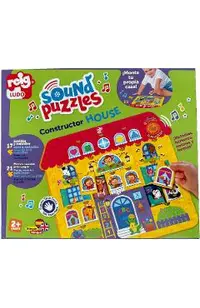 Puzzle cu sunete: Casa