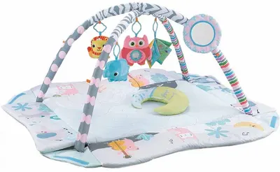 Saltea de activități pentru bebeluși Moni - Oasis СJL628-1D, gri