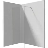 Paravan dus walk-in sticla securizata 80x195 cm crom lucios Deante Prizma