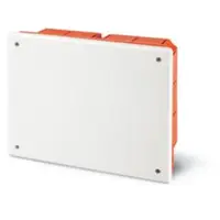 montaj incastrat BOXn118x96x70mm WHITE THERMOPLASTIC