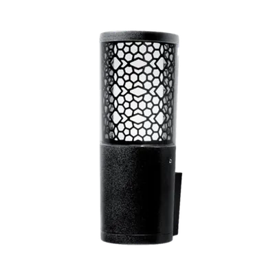 Lampa de Gradina/ Perete Led Carlo Deco 6w Cct 4000k Ip55 Negru
