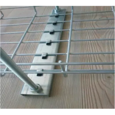 Consola U Jgheab Sarma pentru Tija Filetata L=400mm