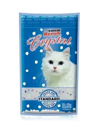 BENEK Super Crystal asternut silicagel pentru litiera 7.6 L x 2 (15.2 l)
