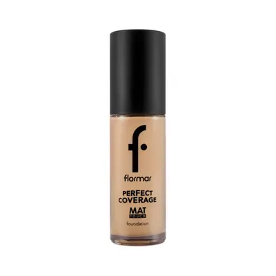 Fond de ten mat Perfect Coverage Mat Touch 322 Beige, 30ml, Flormar