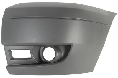 Flaps bara protectie Fata Stanga cu locas proiector, gri inchis, TUV potrivit FORD TRANSIT, TRANSIT TOURNEO pana in 2013
