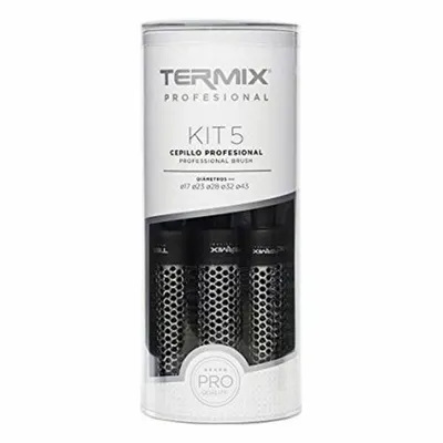 Perii Termice, Termix, set 5 bucăți, negru