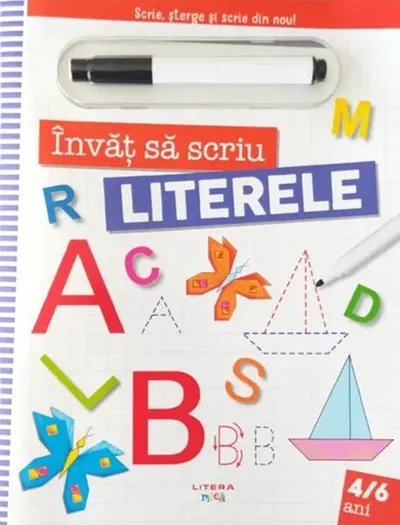Învăț să scriu. Literele - Paperback - ***