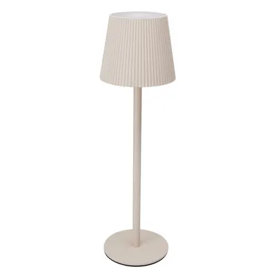 Lampă de masă, LED Touch, 10x36 cm, crem, 3 trepte de intensitate, lumină alb cald