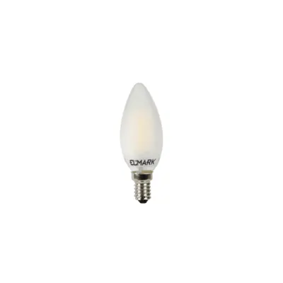 Bec cu Led Lumanare C35 Filament 4w E14 230v 2700 Mat