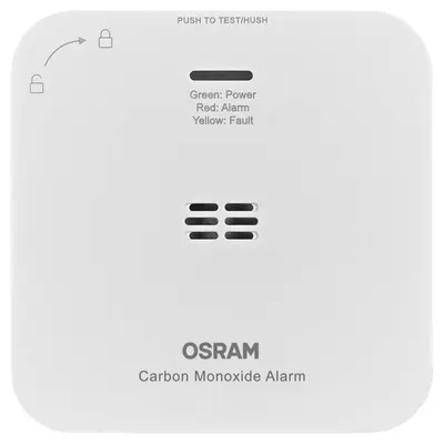 Detector de monoxid de carbon Osram – Smart+, Wi-Fi, alb
