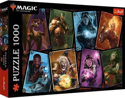 Puzzle Trefl din 1000 de piese - Magic: The Gathering