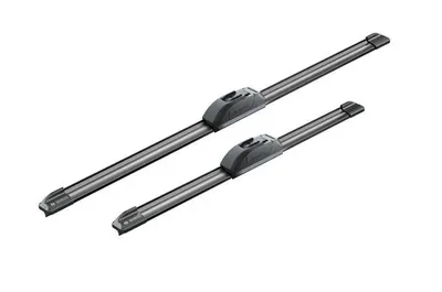 Set stergatoare BOSCH AeroTwin Retro AR534S 3397007503, lungime 530 mm, 380 mm, kit retrofit, fara carcasa, pentru vehicule cu volan pe stanga