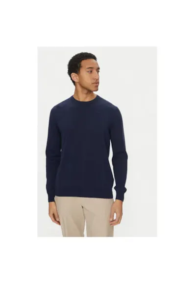 Pulover barbati 62131MW - Bumbac - Bleumarin - Bleumarin